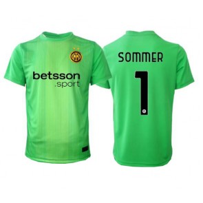 Inter Milan Yann Sommer #1 Målmand Replika Tredjetrøje 2025-26 Kortærmet